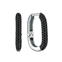 серьги (Ag 925) 2-011рч416, изображение 1