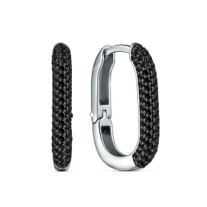 серьги (Ag 925) 2-011рч416