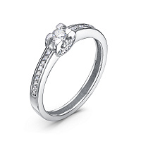 БР110024 Б кольцо (Au 585), изображение 1