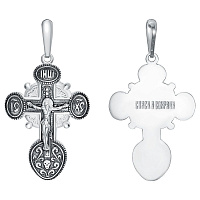 крест (Ag 925) 13-001698-115000, изображение 1