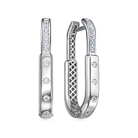 серьги (Ag 925) с120653, изображение 1