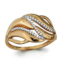 кольцо (Au 585) 63584А, изображение 1