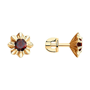 серьги (Au 585) 726082