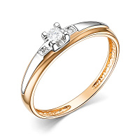 кольцо (Au 585) К_737-120, изображение 1