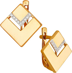 серьги (Au 585) 23179