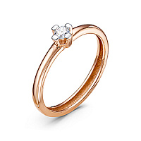 кольцо (Au 585) БР110012, изображение 1