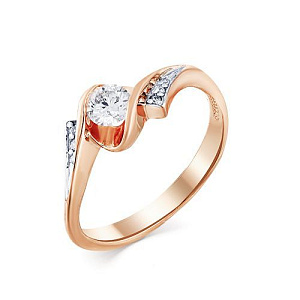 кольцо (Au 585) 1-105-16