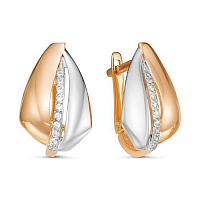 серьги (Au 585) 126577, изображение 1