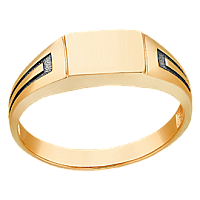 кольцо (Au 585) К18624 , изображение 1