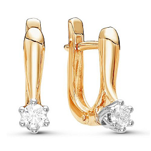 серьги (Au 585) 02-1951