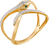 кольцо (Au 585) К24304, изображение 1