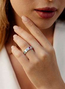 кольцо (Ag 925) К-55-Р