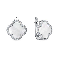 серьги (Ag 925) BM_007_SR_SH_WG, изображение 1