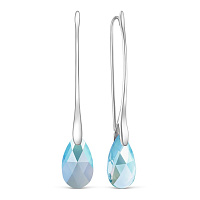 серьги (Ag 925) с-020-211SHIM, изображение 1