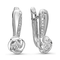 серьги (Au 585) 02-0994, изображение 1