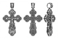 крест (Ag 925) 13-000232-105000, изображение 1