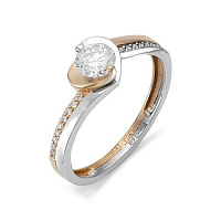 кольцо (Au 585) 1-105-762, изображение 1