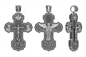 крест (Ag 925) 13-001380-105000