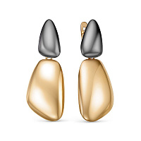 Серьги золотые, изображение 1