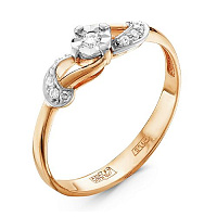 кольцо (Au 585) 01-1140, изображение 1