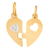 подвеска (Au 585) П14385, изображение 1