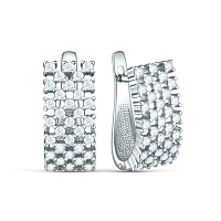 серьги (Ag 925) 11-2208, изображение 1