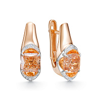 серьги (Au 585) 120610, изображение 1