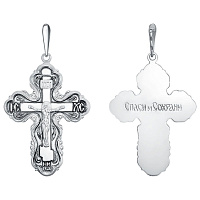 крест (Ag 925) 13-001692-115000, изображение 1