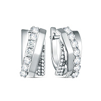 серьги (Ag 925) С-5108-Р, изображение 1