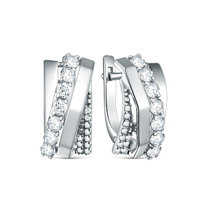 серьги (Ag 925) С-5108-Р