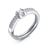 кольцо (Au 585) Б111086, изображение 1