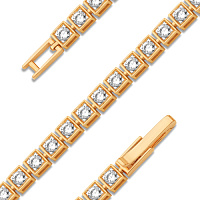 Браслет (Золото 585К) Б13214714, изображение 1