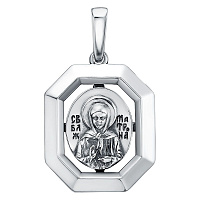 подвеска (Ag 925) МД-19-Ч, изображение 1