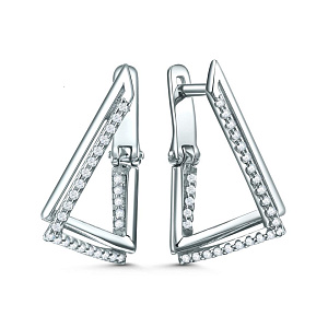 серьги (Ag 925) 301967-FA11