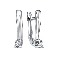 серьги (Au 585) БР120029иБ, изображение 1