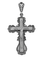 крест (Ag 925) 13-001381-115000, изображение 1