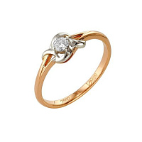 кольцо (Au 585) 1-104-988, изображение 1