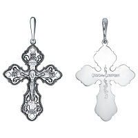 крест (Ag 925) 13-001709-115000, изображение 1