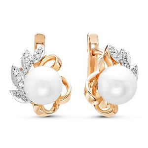 серьги (Au 585) 02-0894