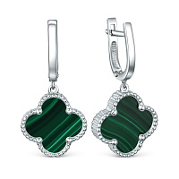 серьги (Ag 925) 221-10-148-3р, изображение 1