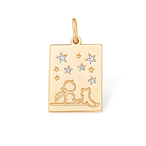 Подвеска (Золото 585К) П13215009