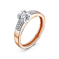 кольцо (Au 585) БР110031, изображение 1