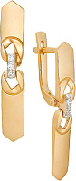 серьги (Au 585) 23563, изображение 1