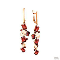 серьги (Au 585) 02-2-560-0300-010, изображение 1