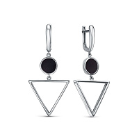 серьги (Ag 925) с120124, изображение 1