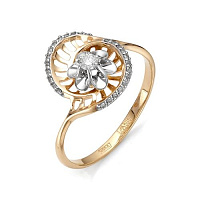 кольцо (Au 585) 1-105-446, изображение 1