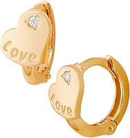 серьги (Au 585) 23169, изображение 1