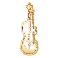 брошь (Au 585) БР21326, изображение 1