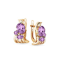 серьги (Au 585) 02-2-688-0200-010, изображение 1