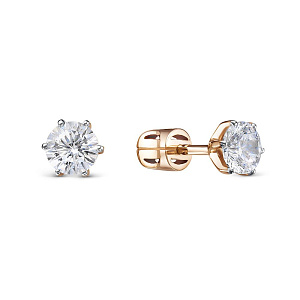 серьги (Au 585) 050059-7